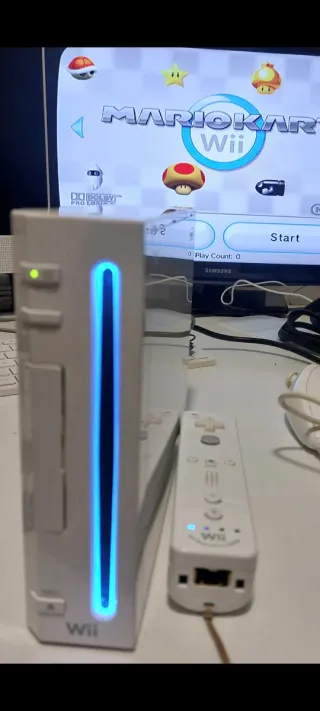 Nintendo Wii Bianca + Extra