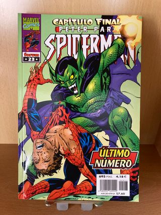 Peter Parker Spiderman 23 · Último Número