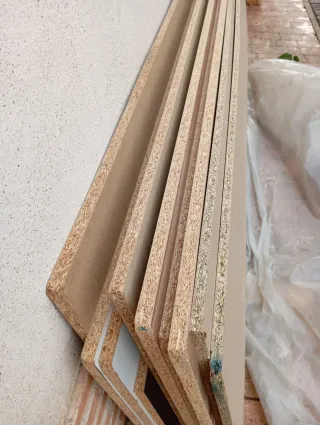 Encimeras, tableros  de madera