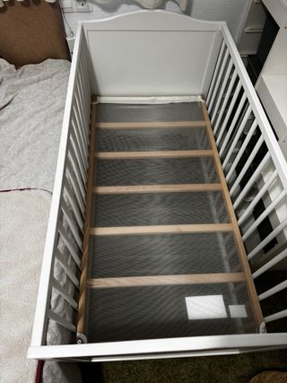 Cuna SMÅGÖRA Ikea Blanca