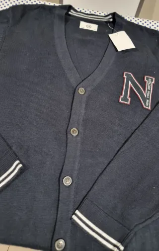 Rebeca azul marino nueva hombre XL