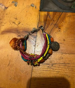 Pulsera Multicolor con Abalorios