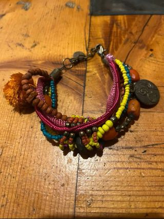 Pulsera Multicolor con Abalorios