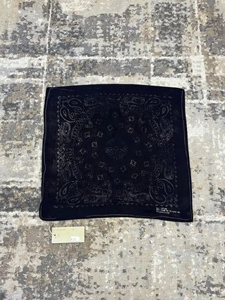 Foulard Golden Goose seta nero oro