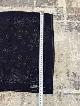 Foulard Golden Goose seta nero oro