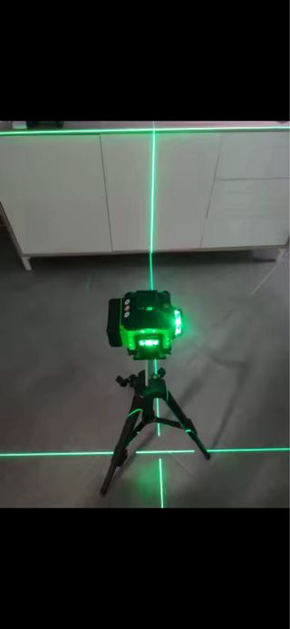 Nivel Láser 4D 16 líneas Verde (Nuevo a estrenar)