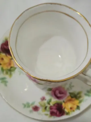 Servicio de té o café porcelana inglesa Balmora
