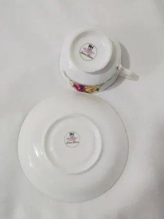 Servicio de té o café porcelana inglesa Balmora