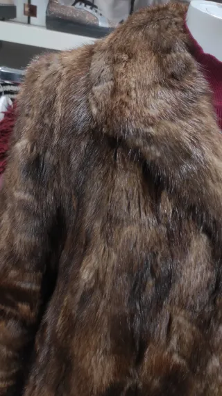 Cappotto in pelo di coniglio Taglia XL