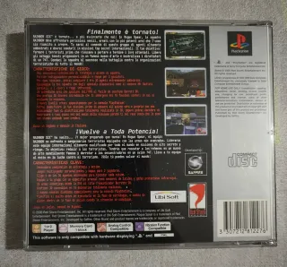 PlayStation 1 Sony Grigia Completa piu due giochi