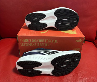 Scarpe Puma Pounce Lite Blu/Bianco Tg 40