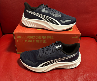 Scarpe Puma Pounce Lite Blu/Bianco Tg 40