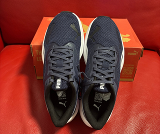 Scarpe Puma Pounce Lite Blu/Bianco Tg 40