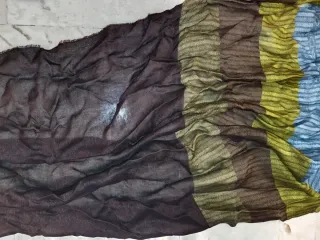 Sciarpa Piquadro uomo marrone multicolore