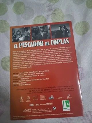 DVD El Pescador de Coplas Antonio Molina