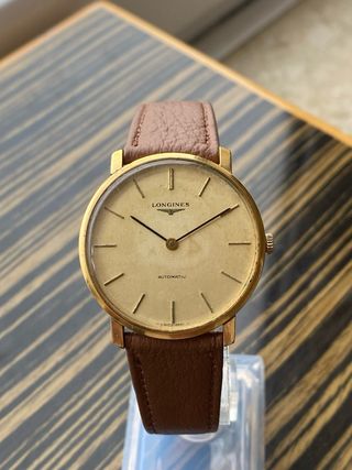 Longines Automático Dorado Hombre 34mm