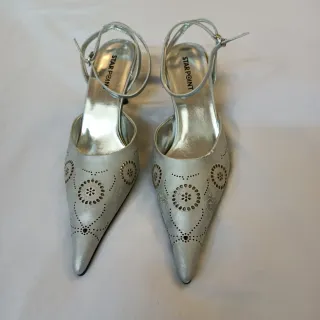 Zapatos plateados T40