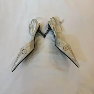 Zapatos plateados T40