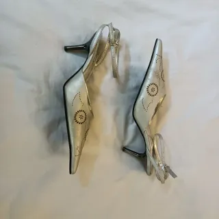 Zapatos plateados T40