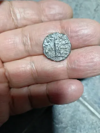 Denario Aelius o Augusto. Argento