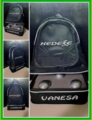 Mochila Petanca con su nombre incluido.