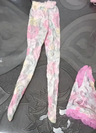 Abito Barbie vintage pizzo