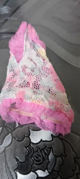 Abito Barbie vintage pizzo