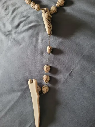 Rosario Madonna e Bambino con Crocifisso