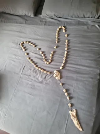 Rosario Madonna e Bambino con Crocifisso