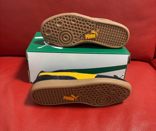 Scarpe Puma Liga Suede Nero Giallo 38.5