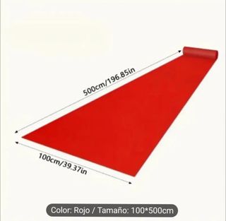 Alfombra Roja Para Evento (1 sólo uso)