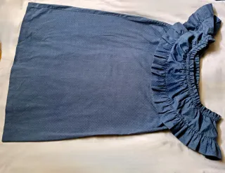 Vestido Stradivarius Talla S Volantes