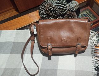 Bandolera Piel Marrón Purificación García