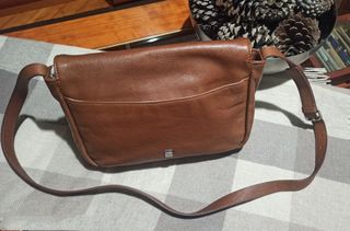 Bandolera Piel Marrón Purificación García