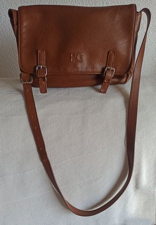 Bandolera Piel Marrón Purificación García