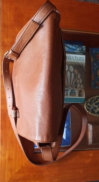 Bandolera Piel Marrón Purificación García