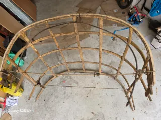 Capota de carruaje antigua