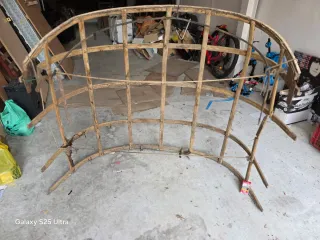 Capota de carruaje antigua