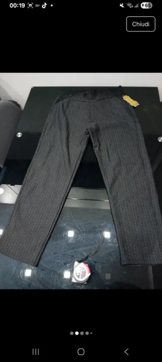 Leggings felpati fantasia righe