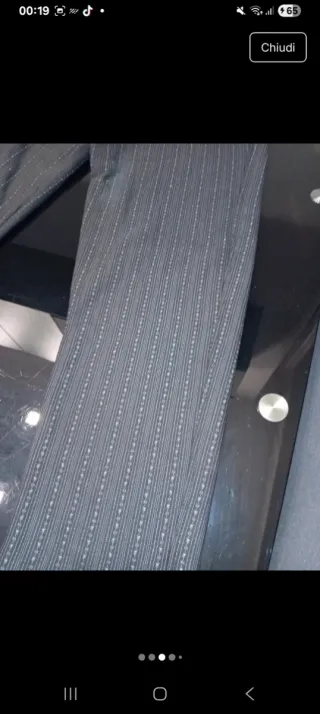 Leggings felpati fantasia righe