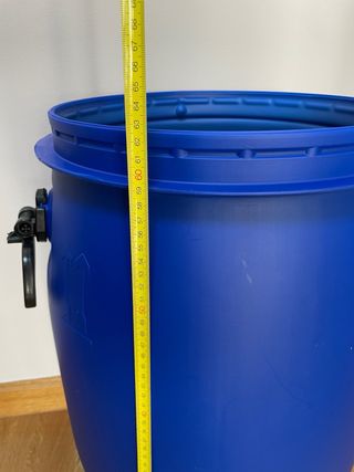 Bidón hermético azul 60L