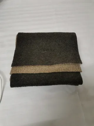 Bufanda Aigle Beige y Marrón