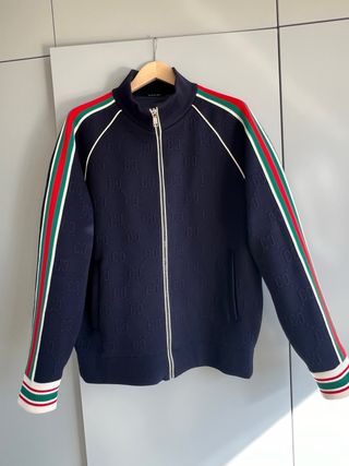 Chaqueta Deportiva Gucci Azul Multicolor