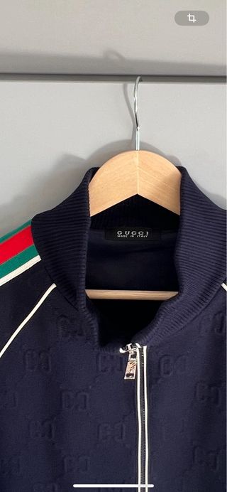 Chaqueta Deportiva Gucci Azul Multicolor