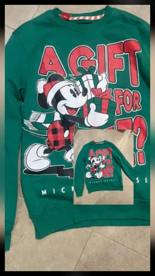 Sudaderas Navidad Mickey Mouse 4.40 cada una