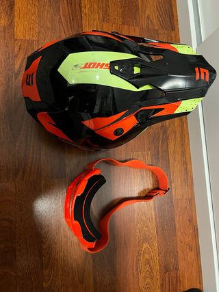 Casco Motocross Shoot con Gafas