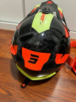 Casco Motocross Shoot con Gafas