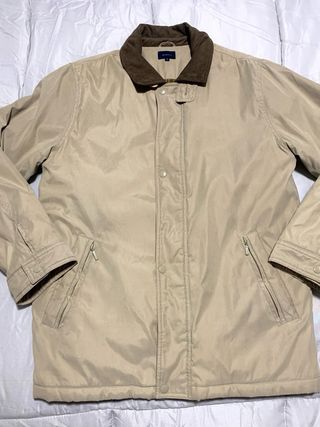 Chaqueta acolchada Beige de Hombre