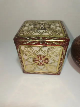 Set 2 Scatole Latta Vintage Sperlari