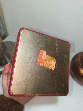 Set 2 Scatole Latta Vintage Sperlari